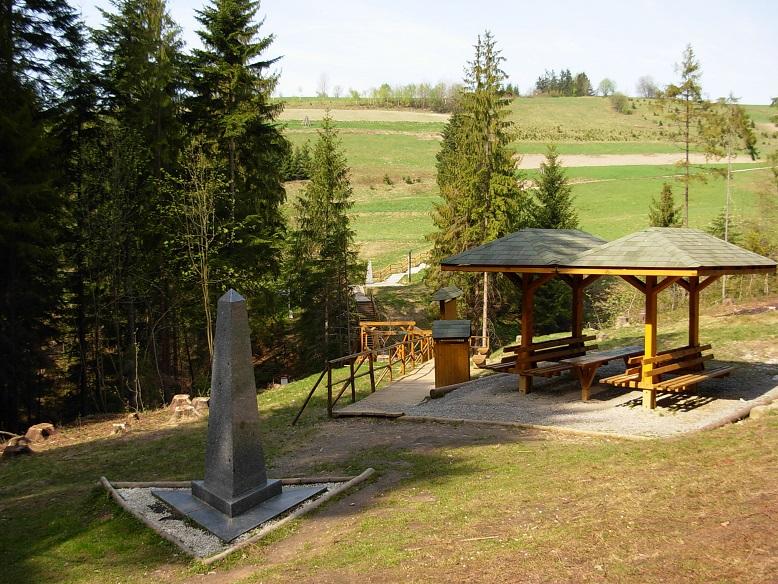 Trójstyk w Jaworzynce - granica polsko-czesko-słowacka