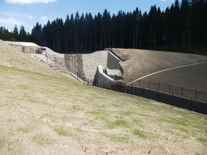 Korona zbiornika retencyjnego Olza