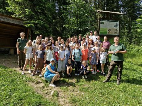 Wizyta dzieci i młodzieży z Ukrainy